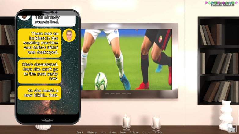 Porny Games: Secondo Sofia di Grima Grima - Ragazza calda che si prepara...