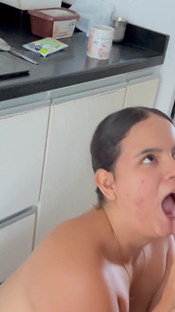 My Sister-in-law (my Stepbrother's Girlfriend) Wants Breakfast but She Is My Breakfast