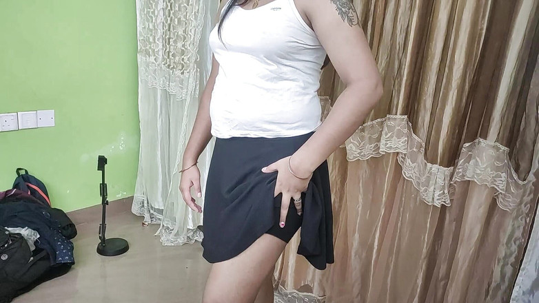 Vaigavarun45: Vaishnavy White Shimmy романтика с Sharun Raj, муж и жена горячие романтика, девушка Mallu Shimmy без сисьок