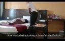 Luxmi Wife: Roomboy oglądaj mój tyłek i spermę w spodniach