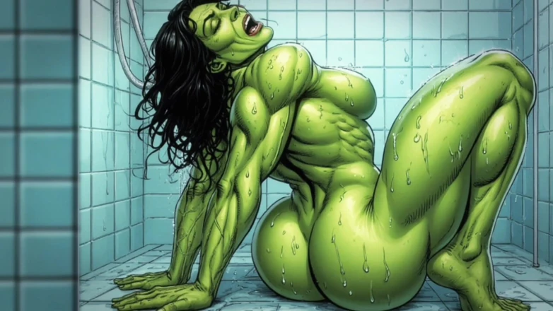 Qiz behayo sozlarni qichqiradi va qichqiradi