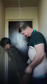 Pussy Licking, Blowjob & Standing Doggystyle Fuck