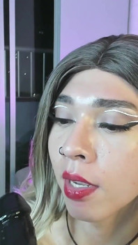 Live-show, sissy gibt dir einen schlappe blowjob