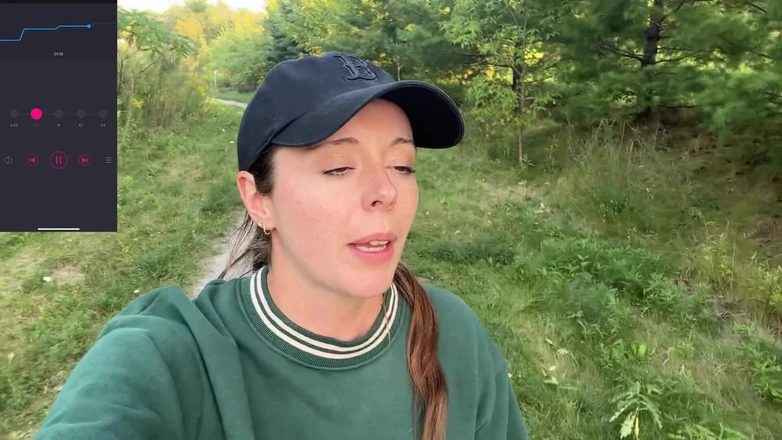 Nadia Foxx: Caminhada arriscada com minha exuberante!