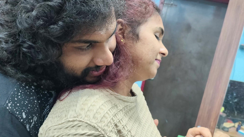 Vaishnavysharunraj: Ass Kiss Romance with Boobs Suck
