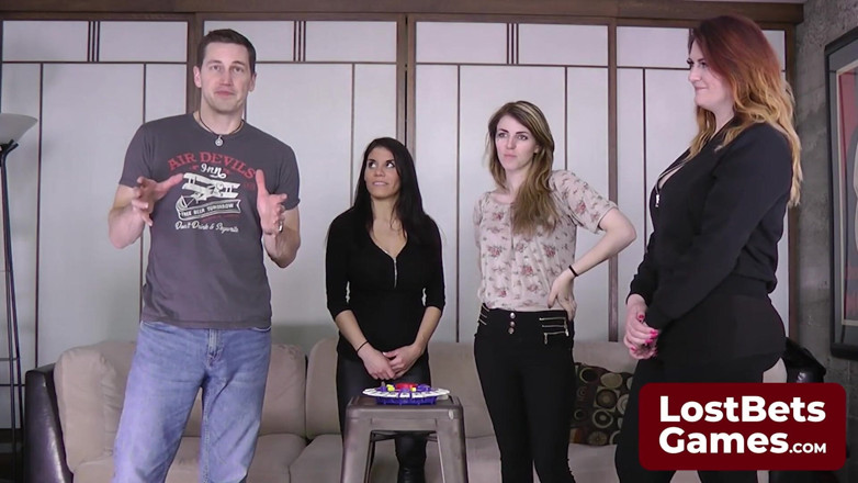 Lost Bets Games: The Strip Torange Game Intensifies as One of the Girls...