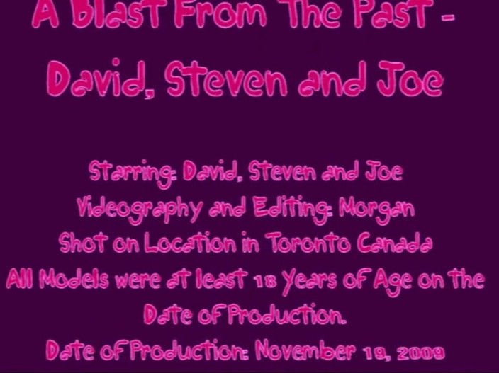 The Great Canadian Male: A blast from the past - David Steven Joe