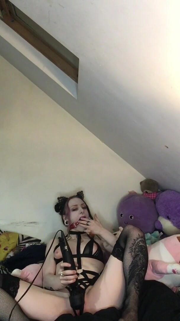 Rokkyhorrorx: Nadržená kočička s roubíkem se snažila být tichá