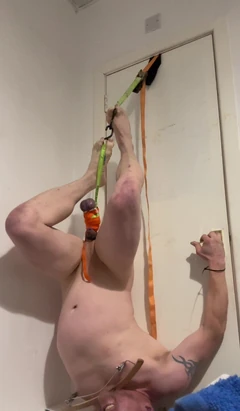 Op ballen hangen gaat mis