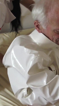 Patient Must Drink Piss from The Crushing Bowl