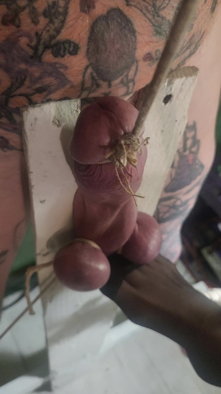 Goode Girl: Goode Girl Unholy Crucifix Ballbusting Pt2
