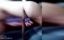 Stella Cardo: Urocza gra studentka dildo i wibrator cipki - intensywny orgazm