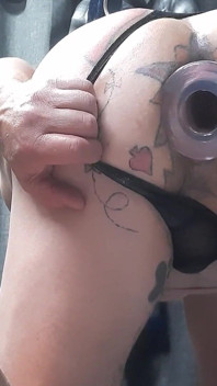 Huge Tunnel Plug Destroyed My Ass