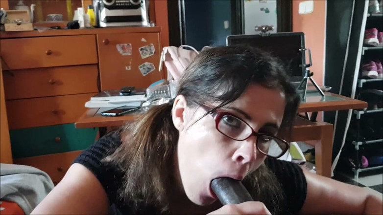 Montse Swinger: POV Interraciale pijpbeurt