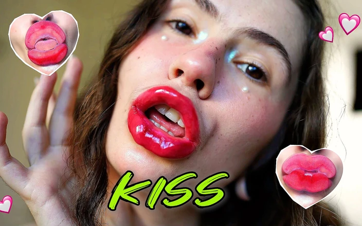 Rarible Diamond: Wet Red Sticky Lipgloss Kiss