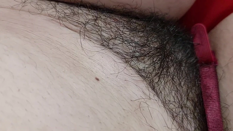 Amateur Fingers Pussy Orgasm with Moans. Brunette Hairy Pussy, Big Tits, Big Ass.