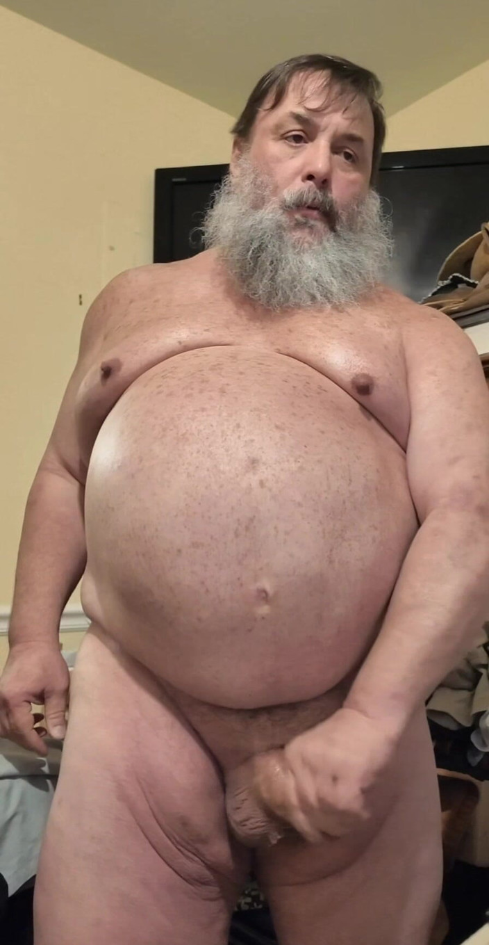 GeneWadexxx: Ayah tiri berjanggut besar sepong