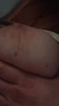 Brustmassage intens