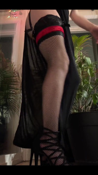 Do You Like Fishnet Stockings on Your Favorite Legs?