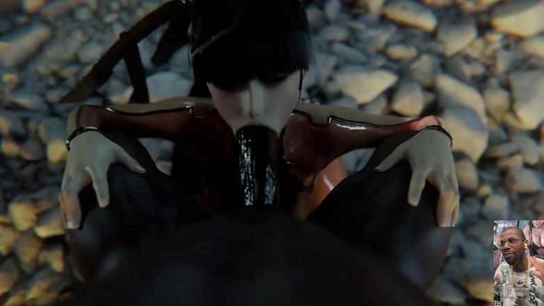 Good news media: Eve Deepthroating Kote hitam besar, Chun-li deepthroating zakar keras semasa...