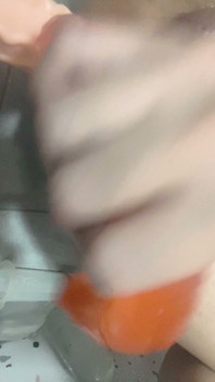 Sisboy Fucked Herself with Two Big Dick Toy