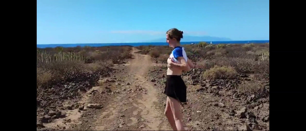 SkinnyWithAHugeDick: Il nostro primo sesso vlog Tenerife