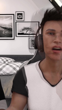 Stappen van Losbandigheid door Fooxied - masturberen in het bijzijn van de oude buurman, een streamer worden (2)