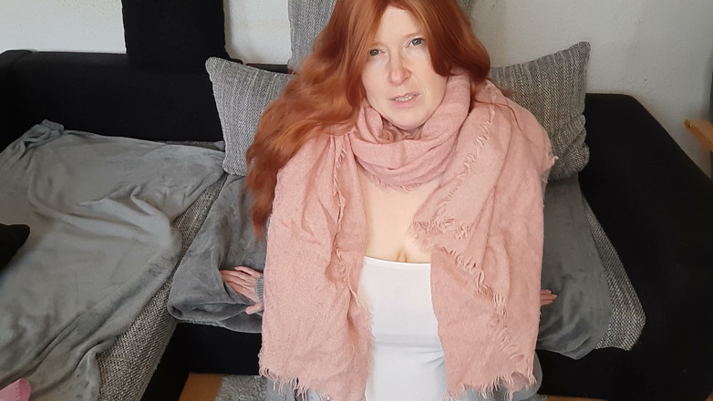 Curly_Dreams: Curly_dreams Does Your Cum Help Against a Sore Throat?