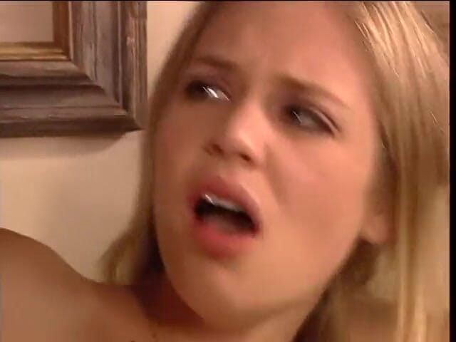 Lonely Horny Teens: Horny teenage trollop fucked hardcore on the couch