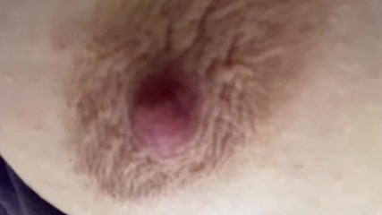 Real homemade BBW BBC porn: Bbwbootyful lay on the sofa playing with my big boobs