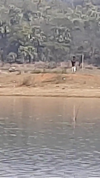Indian couple sex at river side outdoor