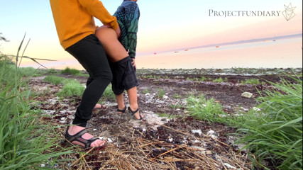 Projectsexdiary: Romantic sunrise sex at a beach
