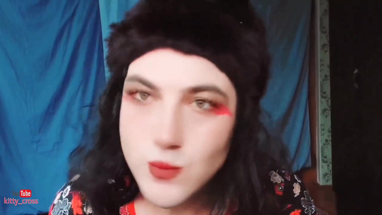 Kitty_Cross: Einfacher junge cosplay zu heißer mädchenparty Minikleider hintern lecker