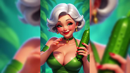 AI Porn: 할머니 오이 애니메이션
