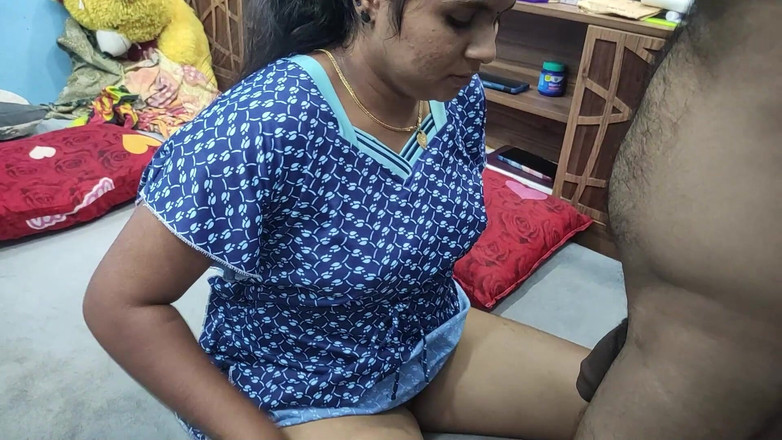 Vaigavarun45: 继子趁老婆不在家的时候和继母勾引并被狠操