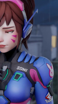 Hot D.va BBC Deepthroat Service & Tight Pussy Fuck in Condom - 3D Overwatch Animation