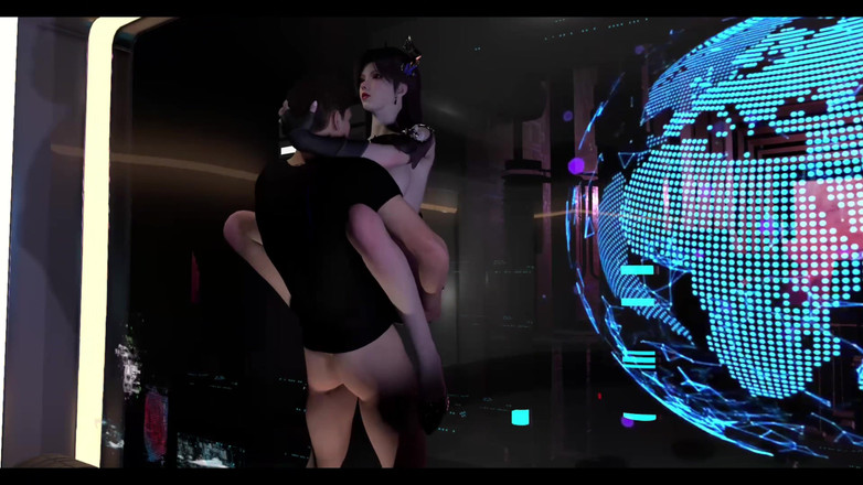 Why fuck so hard: 3D quente cosplay stripper nua sua bunda perfeita foi fodida...