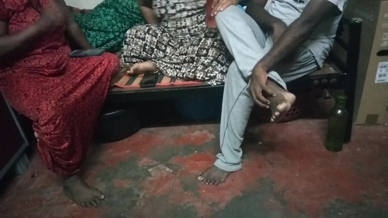 Tamil lesbian: Group Dirty Talking About Video and Sex