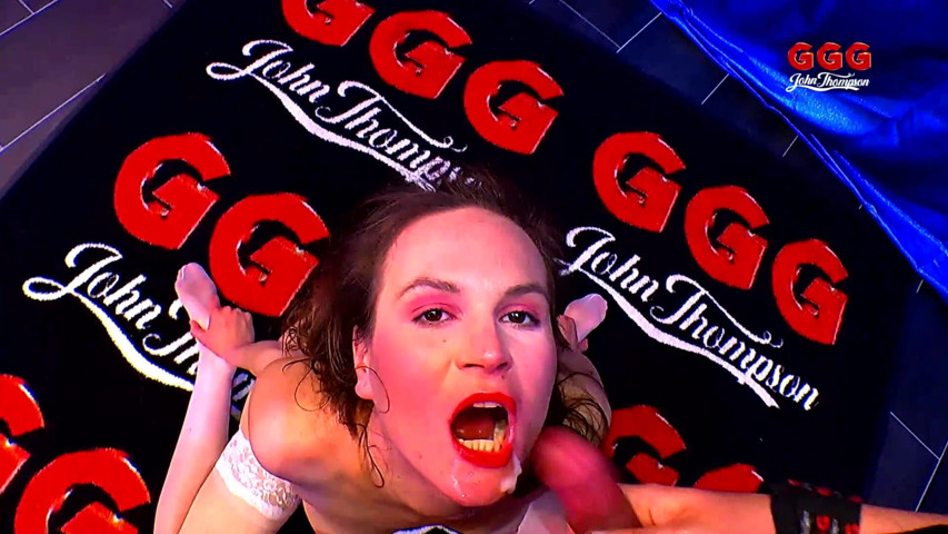 Ggg - Creampie Luisa Swallows the Cum of a Group of Men! (Deutschland Porno X)