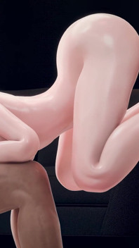 D.va Sex în grup - penetrare dublă și ejaculare înăuntru - animație 3D Overwatch