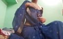 Desi Girl Fun: Chica caliente en sari nuevo video