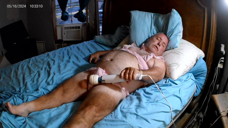 Mark Fletcher: Dressed up Magic Wand Cum