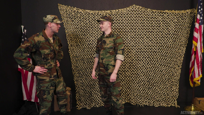 Active Duty: Activeduty Damien Dominates Private Evans