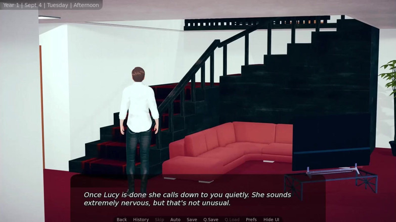 Visual Novels: Cosy Cafe Part 7 - Cleaning the Bathroom