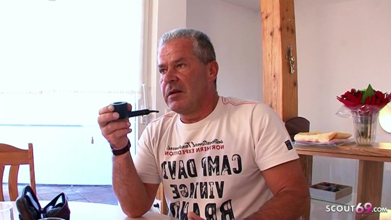 Full porn collection: Po długim czasie babcia wykorzystuje grubą boner męża