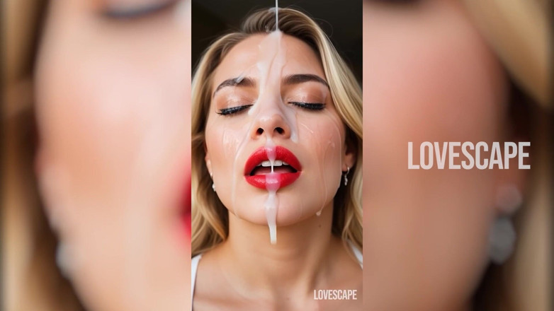 Lovescape: Blonda de la țară cerșește o șarjă de spermă la marginea drumului