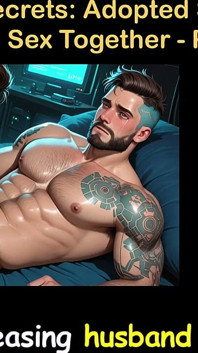 Historia de sexo gay en inglés - los sementales adoptados exploran el sexo duro de un hombre juntos - parte 10
