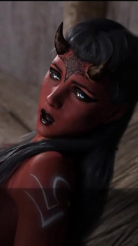 MILF Demon Queen merayu untuk belas kasihan - mengongkek mentahnya & membanjirinya dengan air mani!