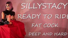 sillystacy: Sissy Stacy Training so Hard to Ride Biggest Chubby Dildo