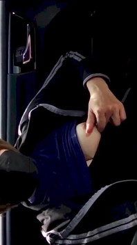 Masturbating in a Car in a Parking Lot in the Middle of the Day